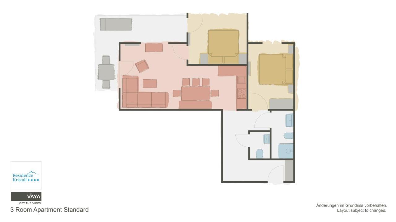 Residence Kristall By Vaya Inklusive Joker Card 萨尔巴赫 外观 照片