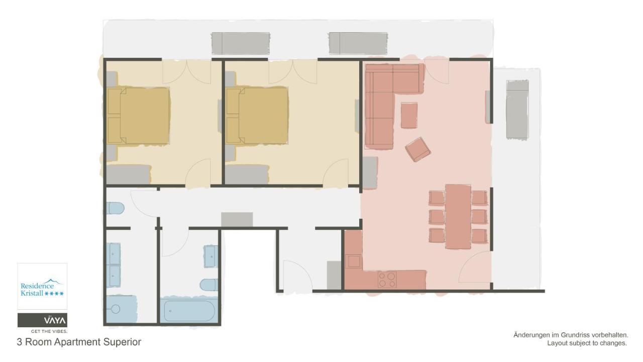 Residence Kristall By Vaya Inklusive Joker Card 萨尔巴赫 外观 照片